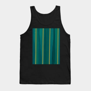 Abstract color curtain in vegetative colors Tank Top